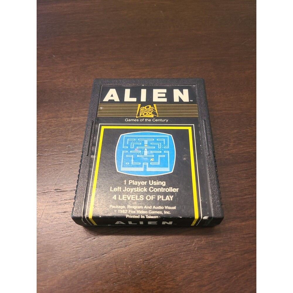 Fox Video Games, Inc. Alien - Atari 2600 Cartridge - 1982 Not Tested